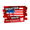 Besatzer raus - Aufkleber