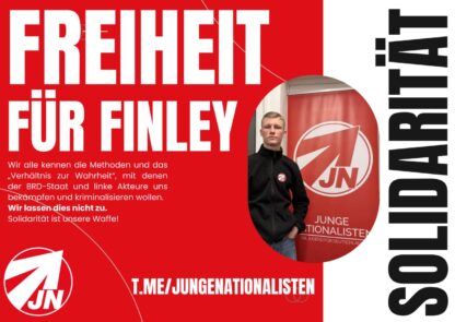 Freiheit für Finley - Aufkleber