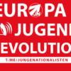 Europa, Jugend, Revolution  - Aufkleber (Rot) – Bild 2