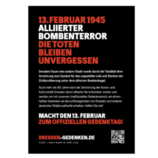 Flugblatt - IM SCHMERZ VEREINT - DRESDEN 2026