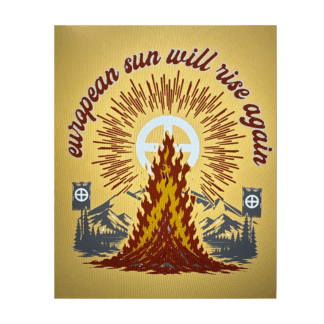 European Sun will rise again! - Aufkleber